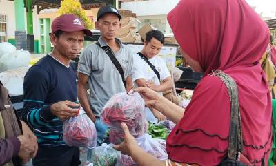 Operasi Pasar Murah, Dispaperta Gandeng Petani Lokal