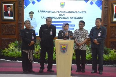 Resmikan Aplikasi Srikandi, Pemkab Batang Wujudkan Efisiensi Kertas dan Mudahkan Sistem Kearsipan