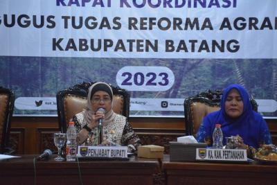 Pj Bupati Batang Inginkan Tanah Pusaka Jadi Milik Negara