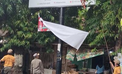 Ganggu Kenyamanan Fasum, Bawaslu Tertibkan APS