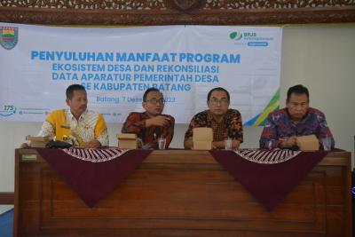 BPJS Ketenagakerjaan Sosialisasikan Manfaat Program Jamsostek Bagi Pemerintah Desa