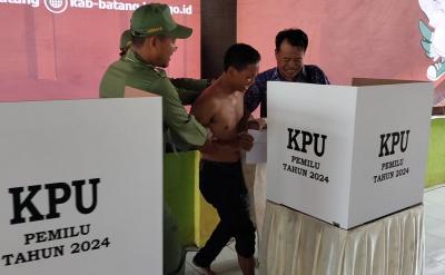 Simulasikan Pemungutan Suara, KPU Siap Layani ODGJ