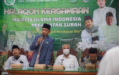 Cegah Pernikahan Dini, MUI Edukasi Remaja Subah