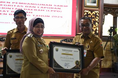 Pemkab Batang Raih Peringkat 5 di Jawa Tengah dalam Monitoring Center for Prevention KPK