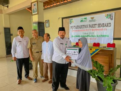 HUT Ke-23 Baznas Gelar Pentasyarufan Zakat