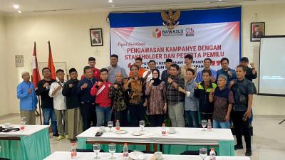 Bawaslu Batang Berikan Imbauan Patuhi Peraturan Kampanye Rapat Umum dan Iklan