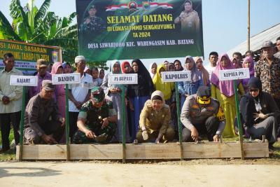 TMMD, Upaya Kodim Batang Dukung Pemerataan Pembangunan