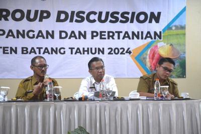 Dispaperta Batang Gelar FGD Perencanaan Dalam Data