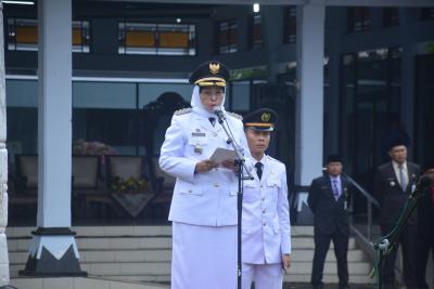 Pj Bupati Batang Pimpin Upacara Peringatan Hari Otonomi Daerah XXVIII Tahun 2024