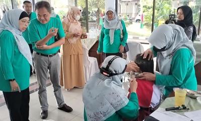 Minim Perhatian, RSUD Batang Intens Periksa THT Pelajar