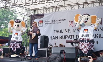 Ganesha Maskot Pilbup Batang, Simbol Pemilih Cerdas