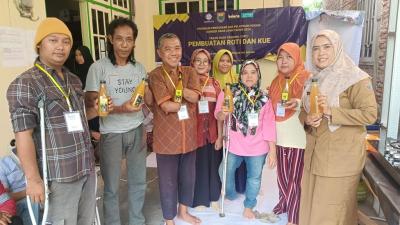 Pemberdayaan Disabilitas, Disnaker Batang Beri Pelatihan Pembuatan Roti dan Kue