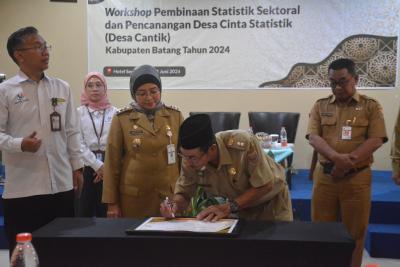 Desa Terpencil Banteng Berubah Wajah Sebagai Pionir Statistik Pedesaan