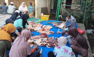 RPH Sambong Rujukan Penyembelihan Puluhan Hewan Kurban