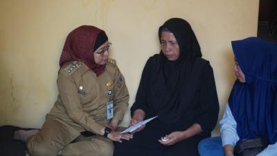 Pj Bupati Batang Berikan Santunan Kepada Atlet yang Meninggal