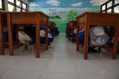 SIMULASI BENCANA GEMPA