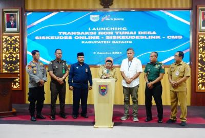 Antisipasi Adanya Korupsi, Dispermades Batang Resmi Wajibkan Transaksi Non Tunai Untuk Desa