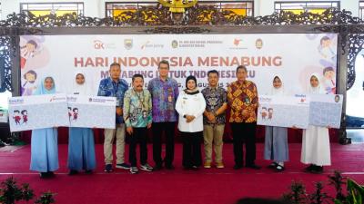 Peringati Hari Indonesia Menabung, Sebanyak 300 Pelajar Dapatkan Tabungan