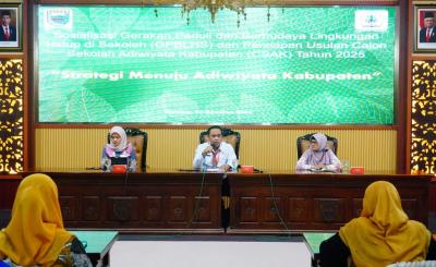 40 Sekolah Diusulkan Program Adiwiyata Kabupaten Oleh DLH Batang