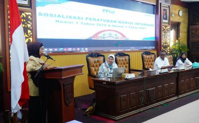 Perbaikan Permintaan Data, Diskominfo Batang Sosialisasikan Keterbukaan Informasi Publik