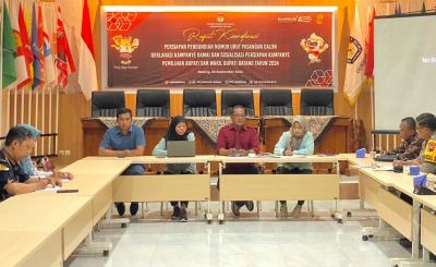 Jelang Penetapan Paslon, KPU Batang Sosialisasikan Tahapan Kampanye Pilkada Serentak