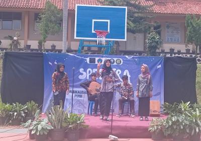 Memperingati Bulan Bahasa,  SMA Negeri 1 Bandar Mengadakan SPEKTRA