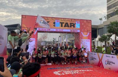 Industrial Run 2024 Sukses, Catat Peserta Lari Nikmati Pemandangan KITB