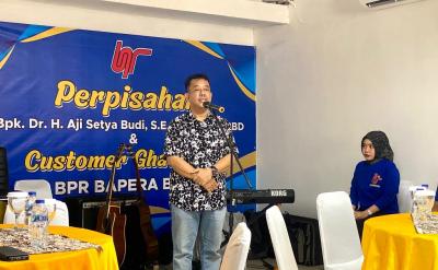 Selesai Memimpin, Dirut BPR Bapera Batang Tinggalkan Dengan Kondisi Sehat Dan Laba Tinggi