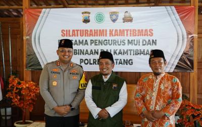 Jaga Harmoni, Polri dan Ulama Batang Gelar Diskusi