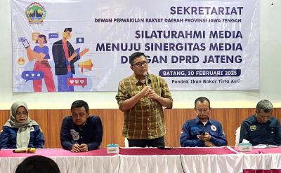 Peringati Hari Pers Nasional, DPRD Jateng Bentuk Sinergitas Insan Media di Era Disrupsi