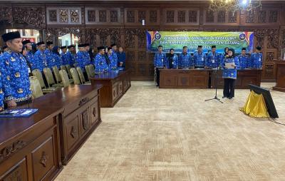 KORPRI Batang Kukuhkan 94 Anggota Unitnya Jadi Organisasi Solid