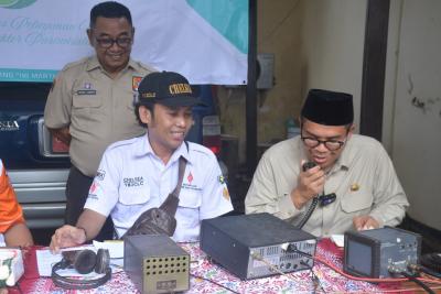 HUT Batang, Bupati Faiz Dapat Special Call RAPI/ORARI