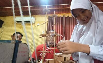 Pelajar SDN Kasepuhan 7, Belajar Kriya dari WBP