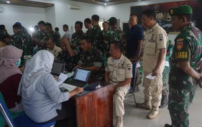 Peduli Kesehatan, Anggota Kodim Batang Cek Kesehatan