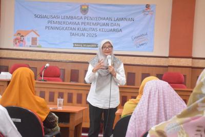 Sosialisasikan LPLPP, DP3AP2KB Batang Harapkan Peningkatan Pemberdayaan Perempuan