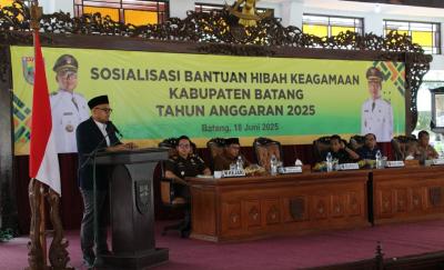 Komitmen Bupati Batang Alokasikan Hibah Keagamaan Tepat Guna