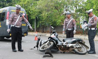 Dirlantas Polda Jateng Gelar Lomba TPTKP dan Olah TKP
