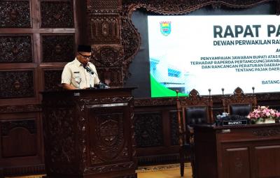 Jawaban Lengkap Bupati Batang Rapat Paripurna DPRD: Galian C, PAD, hingga Pelayanan Kesehatan