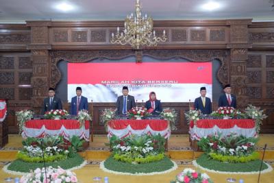 DPRD Batang Gelar Rapat Paripurna Dengar Pidato Kenegaraan Presiden di HUT Ke-80 RI