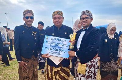 Batang Raih Juara 3 Lomba Pemeliharaan Jaringan Irigasi Tingkat Jawa Tengah 2025