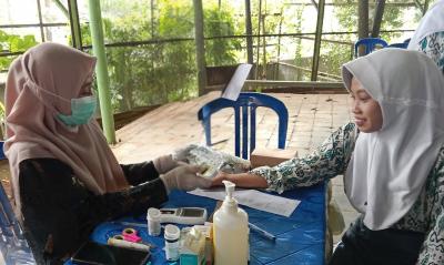 Cegah Risiko Terserang Penyakit, SMA 1 Bandar Gelar CKG