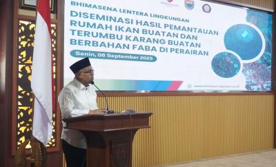 Terumbu Karang Buatan FABA PLTU Batang Mulai Dihuni Biota Laut