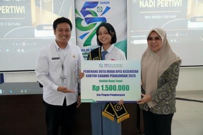 Nadi Pertiwi, Raih Predikat Duta Muda BPJS Kesehatan