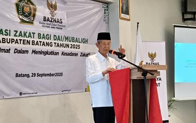 Baznas Jateng Ajak Da'i Edukasi Umat Semangat Berzakat