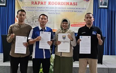 BPBD Batang Gandeng Pegiat Medsos Publikasi Informasi Kebencanaan
