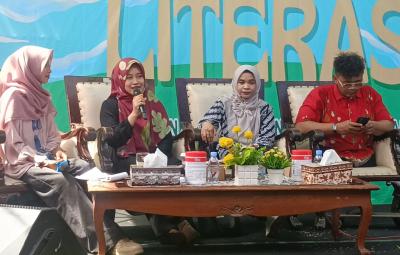 Gelar Diskusi, Pegiat Ulik Kemanfaatan Literasi untuk Terapi