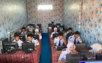 Antusias Pelajar, SMK Bintara Batang Gelar TKA Gelombang Pertama