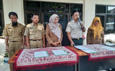 Awal Kerja 2026, ASN Diskominfo Batang Tandatangani Pakta Integritas