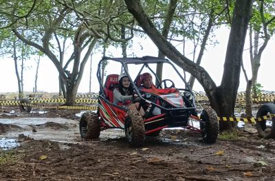 Wahana Gokart, Uji Adrenalin Pengunjung Safari Beach Jateng