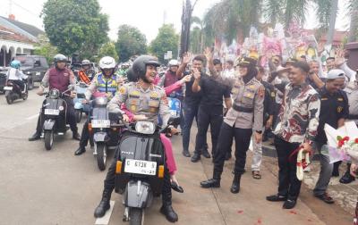 iringi-pelepasan-kapolres-lama